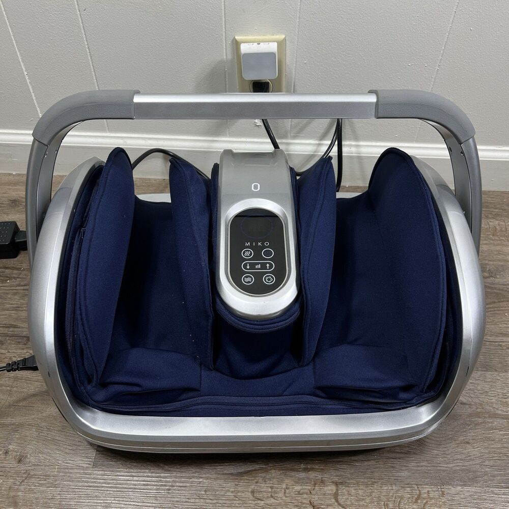 Miko Shiatsu Foot and Calf Massager MMF-03SB, Deep Kneading & Heat No Remote